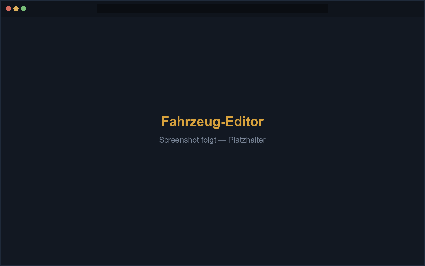 Fahrzeug-Editor der Autohaus-Software mit Bilderverwaltung